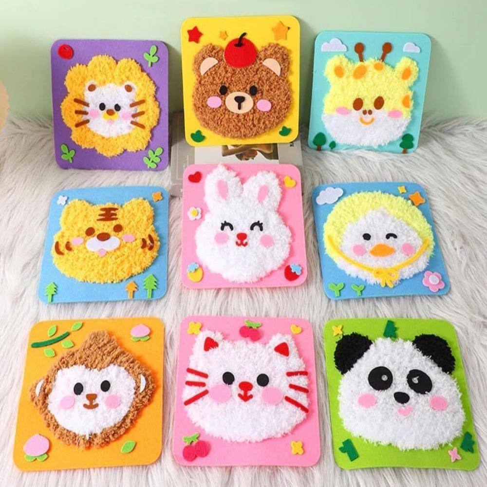 with Sticker DIY Embroidery Doll Set Embroidery Painting Material Bag Beginners Giraffe
with Sticker DIY Embroidery Doll Set Embroidery Painting Material Bag Beginners Giraffe