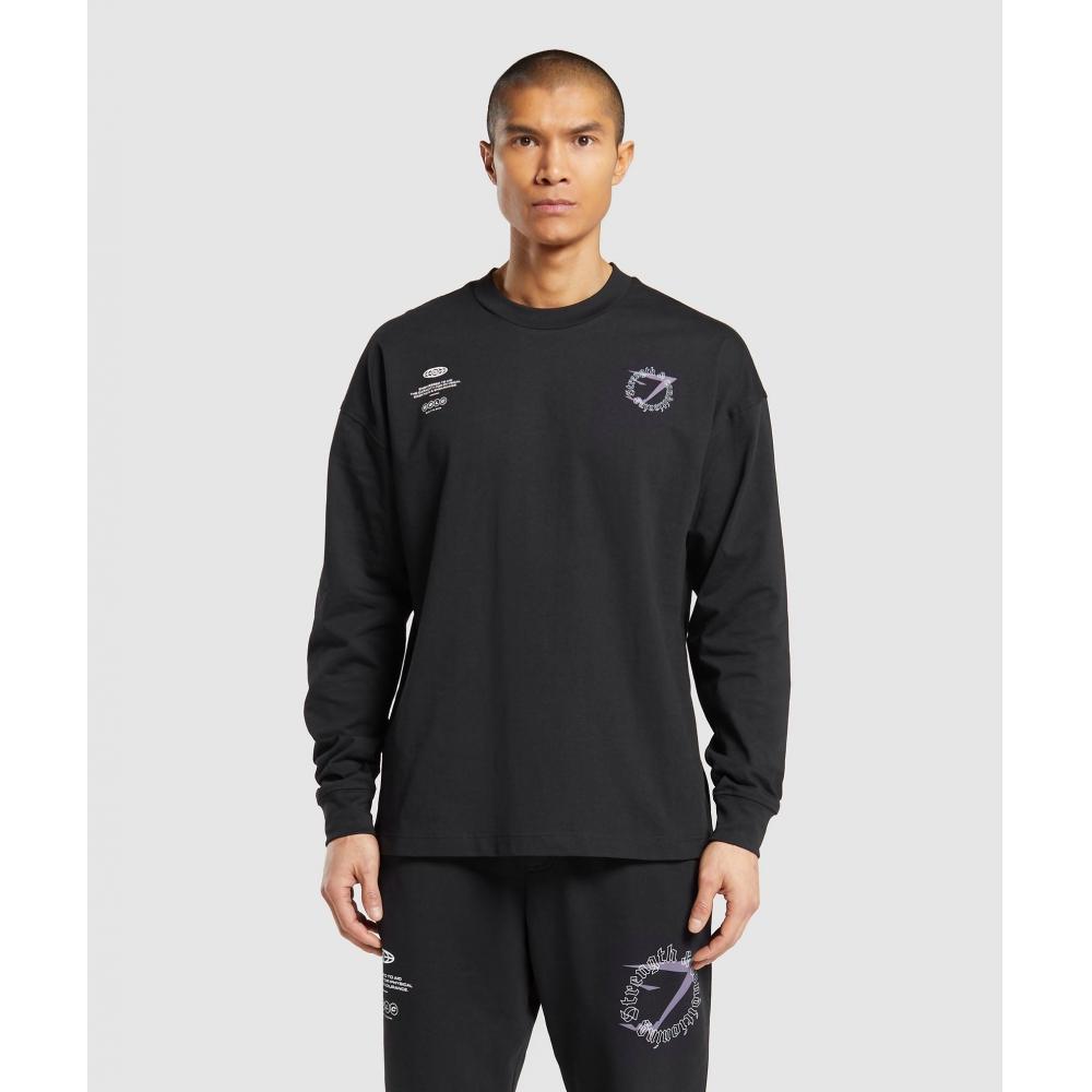 Футболка Gymshark с длинным рукавом для укрепления и кондиционироВания, черная A5a4i Bb2j XS
Футболка Gymshark с длинным рукавом для укрепления и кондиционироВания, черная A5a4i Bb2j XS