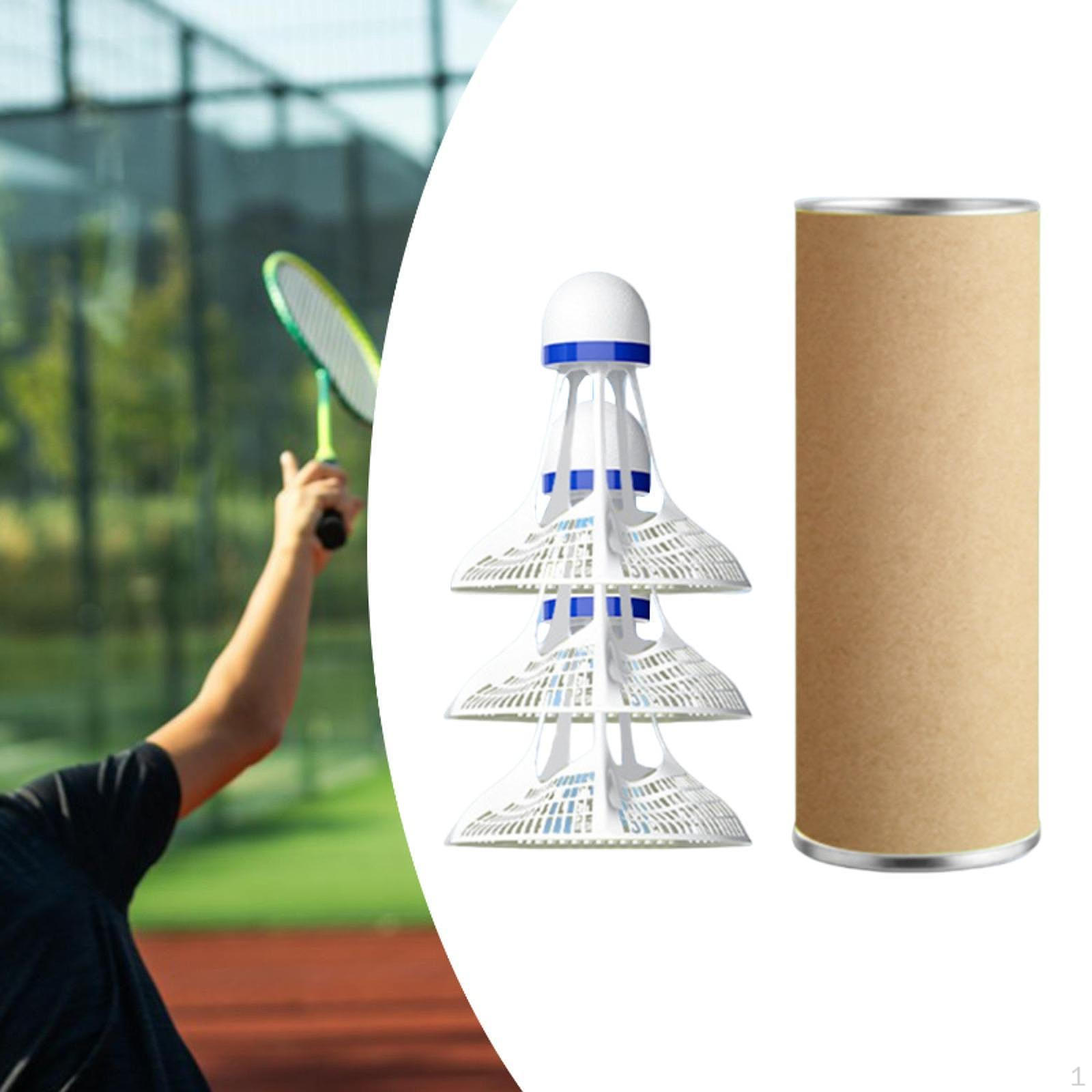 Набор ветроустойчивых воланов для бадминтона 2,5 дюйма, портативный и износостойкий, для развлечений или White 3Pcs
Набор ветроустойчивых воланов для бадминтона 2,5 дюйма, портативный и износостойкий, для развлечений или White 3Pcs