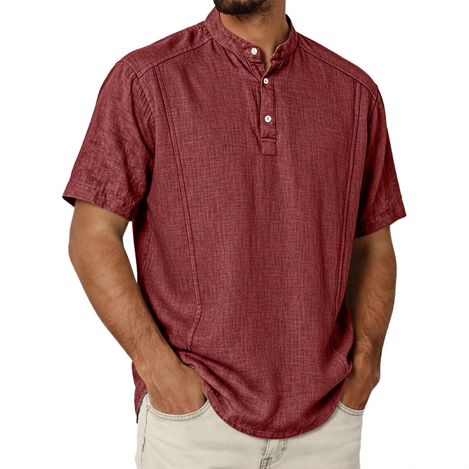 Men s Summer Short-sleeved Casual T-shirt XXXXL
Men s Summer Short-sleeved Casual T-shirt XXXXL
