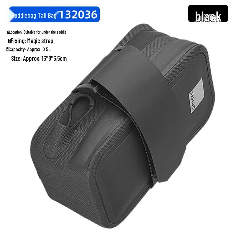 Mountain Bike Saddle Bag 0.5L
Mountain Bike Saddle Bag 0.5L