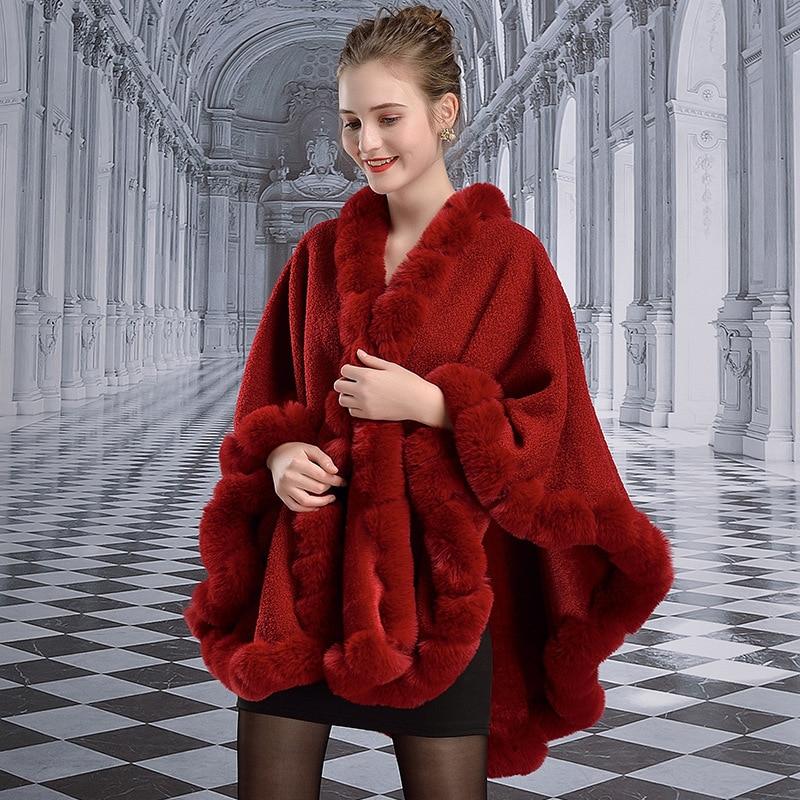 Образец зимнего теплого толстого серого плаща, бархатный большой маятниковый пончо, женские повседневные свободные накидки, кардиган с воротником из искусственного меха One Size
Образец зимнего теплого толстого серого плаща, бархатный большой маятниковый пончо, женские повседневные свободные накидки, кардиган с воротником из искусственного меха One Size