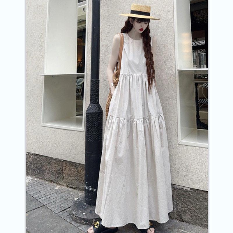 Plus Size Sleeveless Slimming Long Dress - BF Style Casual Round Neck Pullover Skirt XL
Plus Size Sleeveless Slimming Long Dress - BF Style Casual Round Neck Pullover Skirt XL
