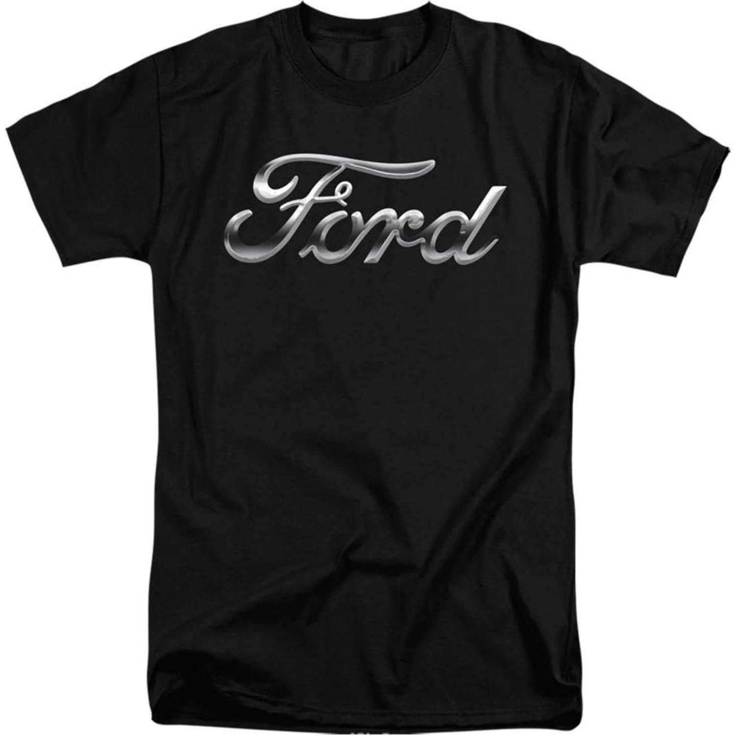 Ford Chrome Ford Logo Unisex Adult T Shirt for Men and Women S чёрный
Ford Chrome Ford Logo Unisex Adult T Shirt for Men and Women S чёрный