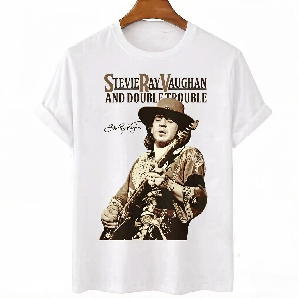 Unisex Women Tee Stevie Ray Vaughan Guitar Blues Rock Legend SRV Unisex Oneck Fashion Graphic T Shirts Unisex Streetwear Clothing L
Unisex Women Tee Stevie Ray Vaughan Guitar Blues Rock Legend SRV Unisex Oneck Fashion Graphic T Shirts Unisex Streetwear Clothing L