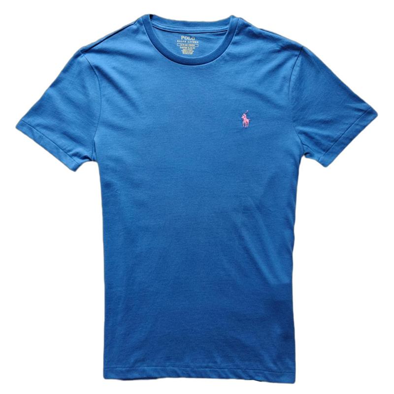 Polo Ralph Lauren однотонная футболка с вышитым логотипом и круглым вырезом, короткий рукав, мужские топы, синяя 710671438-154 XS
Polo Ralph Lauren однотонная футболка с вышитым логотипом и круглым вырезом, короткий рукав, мужские топы, синяя 710671438-154 XS