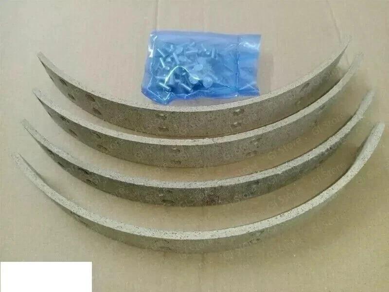 Brake Shoe Pad Linings Set of 4 Units With Rivets Fit For Ford 3600 Tractors
Brake Shoe Pad Linings Set of 4 Units With Rivets Fit For Ford 3600 Tractors