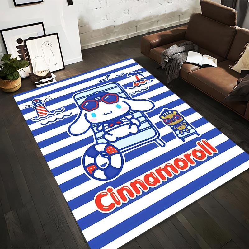 Cinnamoroll Cartoon Beach Theme Carpet with Striped Background and Lighthouse Design Suitable for use as an anti-slip1 for1room and bedroom sofas 40x60cm( 15x23in )
Cinnamoroll Cartoon Beach Theme Carpet with Striped Background and Lighthouse Design Suitable for use as an anti-slip1 for1room and bedroom sofas 40x60cm( 15x23in )