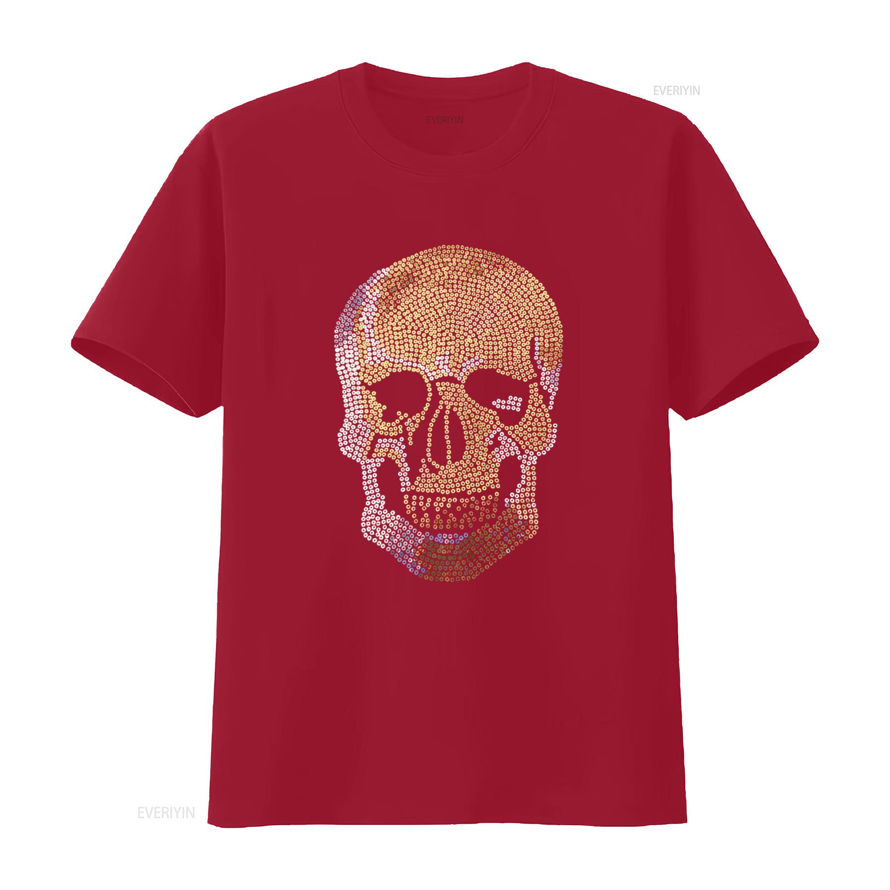 Mens Sugar Skull Bling Rhinestone Sparkle Sequin Sequined T Shirt Biker vintage Washed Soft graphic designer clothes Stylish S
Mens Sugar Skull Bling Rhinestone Sparkle Sequin Sequined T Shirt Biker vintage Washed Soft graphic designer clothes Stylish S