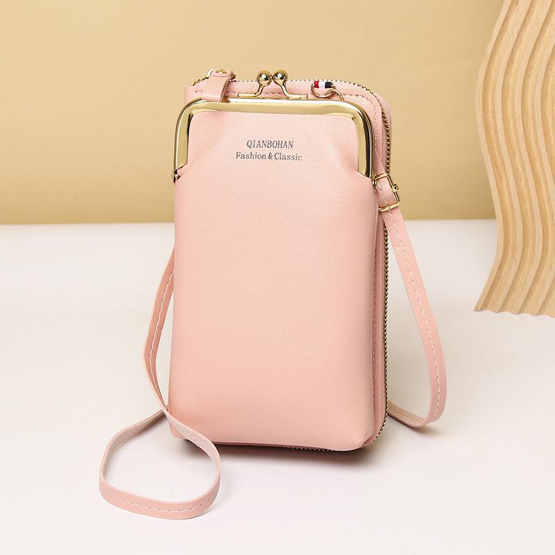 Best-Selling Women s Crossbody Phone Bag: Multifunctional Mini Clutch & Vertical Wallet CLE світло-рожевий колір
Best-Selling Women s Crossbody Phone Bag: Multifunctional Mini Clutch & Vertical Wallet CLE світло-рожевий колір