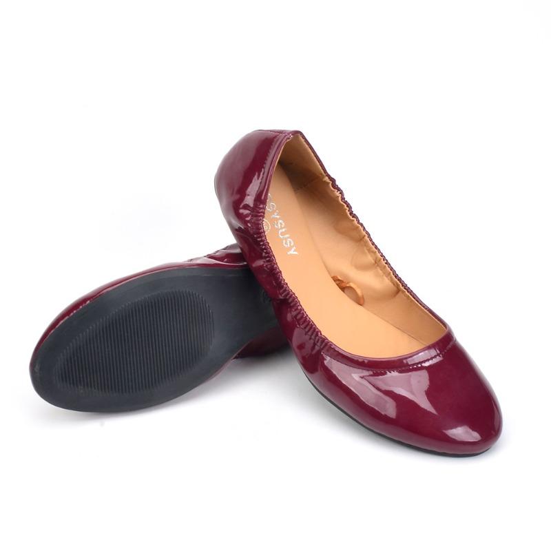 Patent leather egg roll shoes, spring and autumn soft-soled women s single shoes, shallow mouth maternity shoes women flat shoes 39 is one size larger
Patent leather egg roll shoes, spring and autumn soft-soled women s single shoes, shallow mouth maternity shoes women flat shoes 39 is one size larger