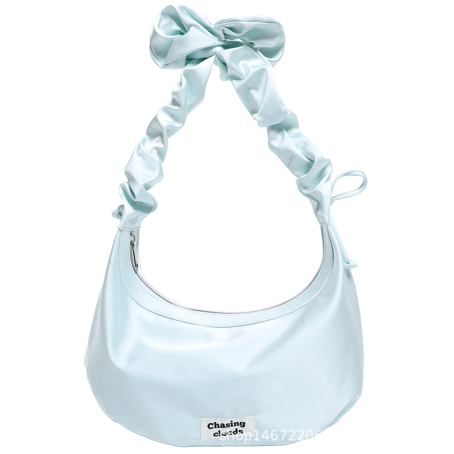 Thick Wrinkled Cloud Bag Dopamine Silver Bag Large Capacity Crossbody Bag Dumpling Bag Female Cloud Bag м ята зелений колір
Thick Wrinkled Cloud Bag Dopamine Silver Bag Large Capacity Crossbody Bag Dumpling Bag Female Cloud Bag м ята зелений колір
