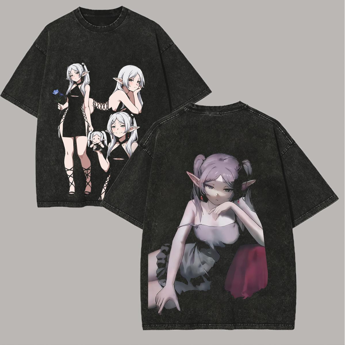 Frieren Beyond Journey s End Anime Lover Washed T-shirt Year round clothing high quality personality Clothes Plus Size Unisex New Model Couples tee XXXL
Frieren Beyond Journey s End Anime Lover Washed T-shirt Year round clothing high quality personality Clothes Plus Size Unisex New Model Couples tee XXXL