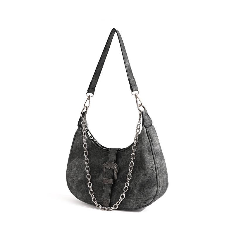 High Quality Women Underarm Bag Handbag Female Niche Design New Crescent Bag Sweet Cool Shoulder Bag With chain fashi design чёрный
High Quality Women Underarm Bag Handbag Female Niche Design New Crescent Bag Sweet Cool Shoulder Bag With chain fashi design чёрный