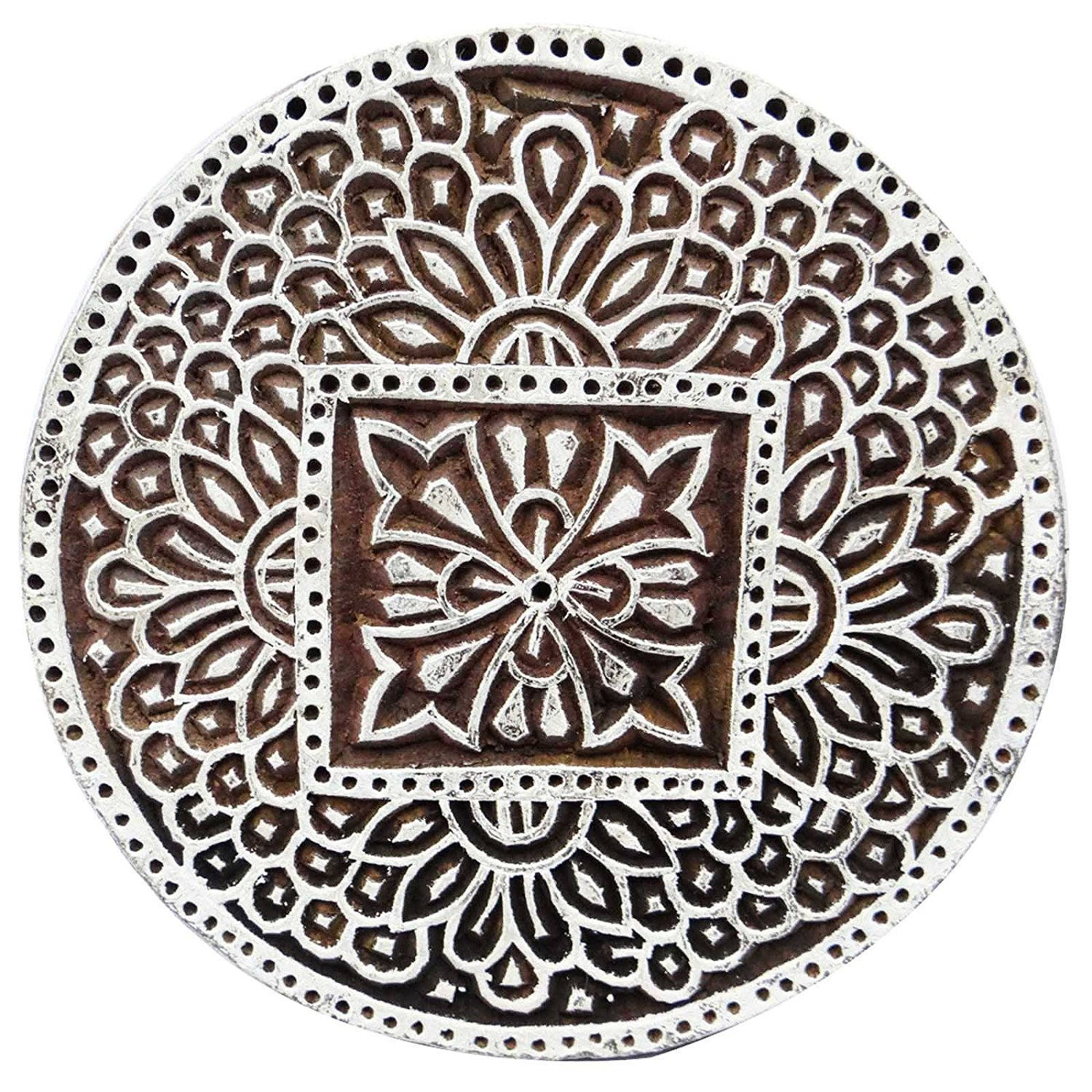 IBA Indianbeautifulart Круглая форма Окраска Блок-печать на деревянном штампе границы ткани одежды 8.7 x 1.1 Inches коричневый
IBA Indianbeautifulart Круглая форма Окраска Блок-печать на деревянном штампе границы ткани одежды 8.7 x 1.1 Inches коричневый