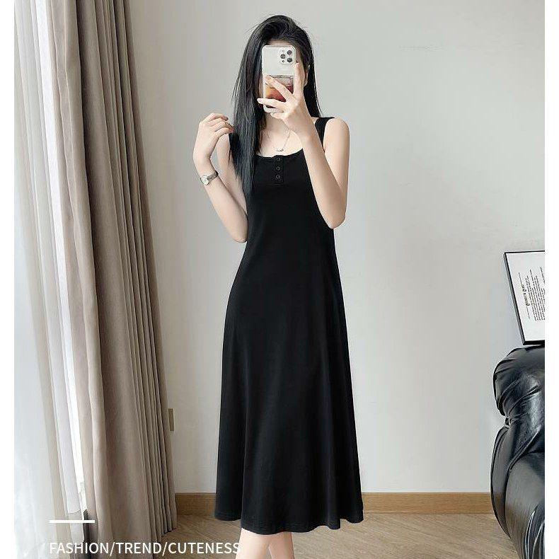 Blue Denim Short Jacket with Black Mid-Length Camisole Dress Two-Piece Set S (50-57 kg recommended)
Blue Denim Short Jacket with Black Mid-Length Camisole Dress Two-Piece Set S (50-57 kg recommended)