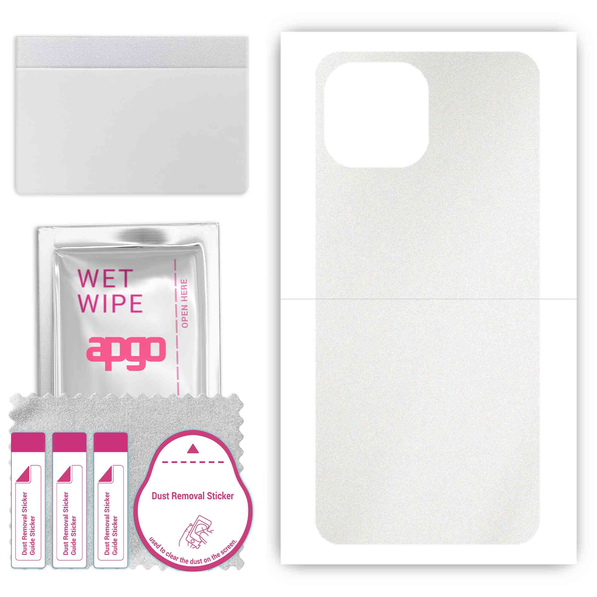 apgo Protective Skin Sticker for the back compatible with Xiaomi 11 Lite 5G NE, Wrap Film, Foil, Vinyl - Pattern Matte Transparent
apgo Protective Skin Sticker for the back compatible with Xiaomi 11 Lite 5G NE, Wrap Film, Foil, Vinyl - Pattern Matte Transparent