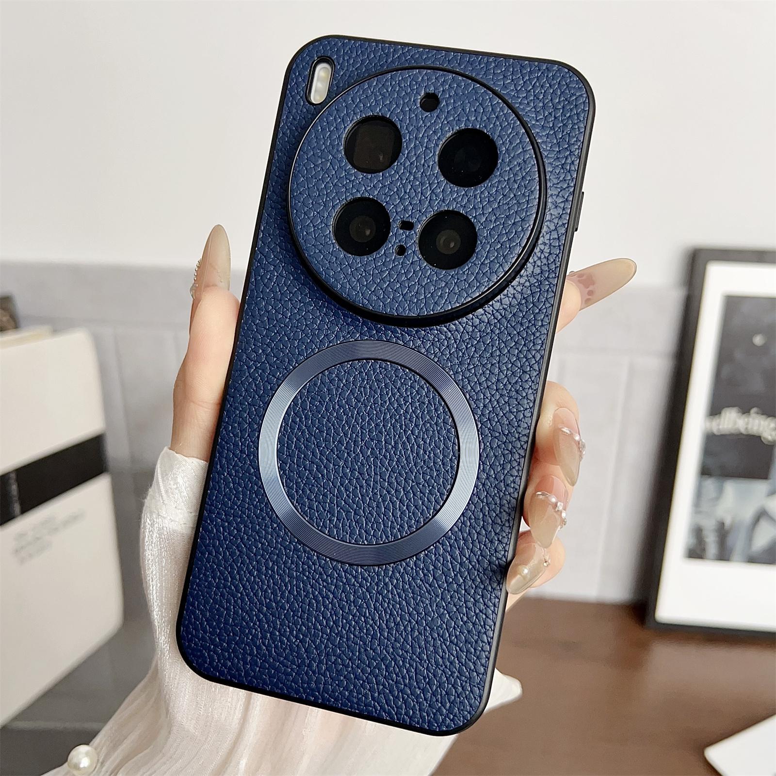 For vivo X300 Pro 5G Magnetic Case PU Leather + TPU Phone Back Cover
For vivo X300 Pro 5G Magnetic Case PU Leather + TPU Phone Back Cover