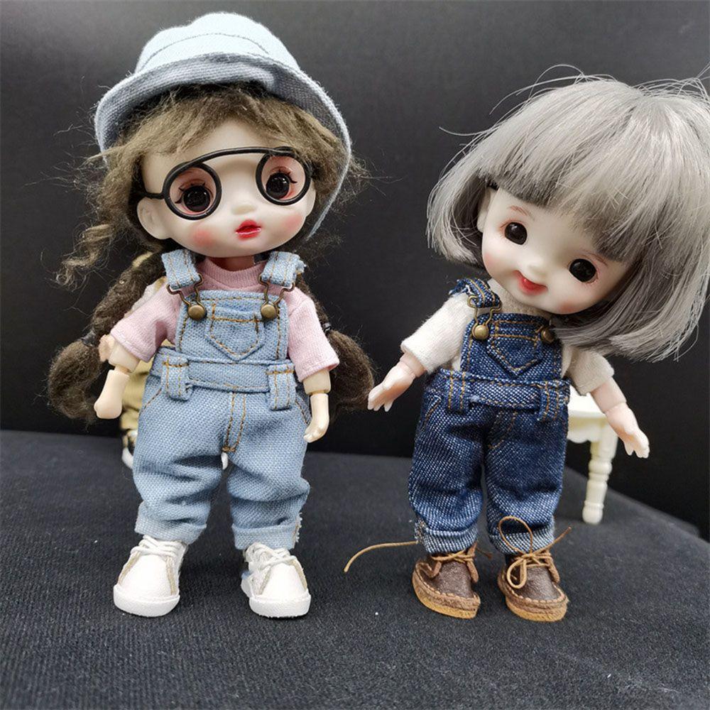 Подарочные игрушки для 1/11 OB11Dolls, джинсовые штаны, аксессуары для кукол Obitsu11, модные комбинезоны, одежда для кукол
Подарочные игрушки для 1/11 OB11Dolls, джинсовые штаны, аксессуары для кукол Obitsu11, модные комбинезоны, одежда для кукол
