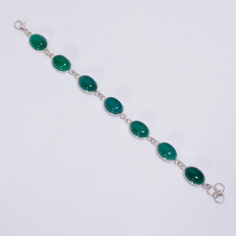 Amazing Top Grade Qualite 100% Natural Green Chalcedony Oval Shape Ethnic Style Handmade Jewelry 925 Steling Silver Bracelet 7-8 WSJ-4640 7-8 зелений
Amazing Top Grade Qualite 100% Natural Green Chalcedony Oval Shape Ethnic Style Handmade Jewelry 925 Steling Silver Bracelet 7-8 WSJ-4640 7-8 зелений