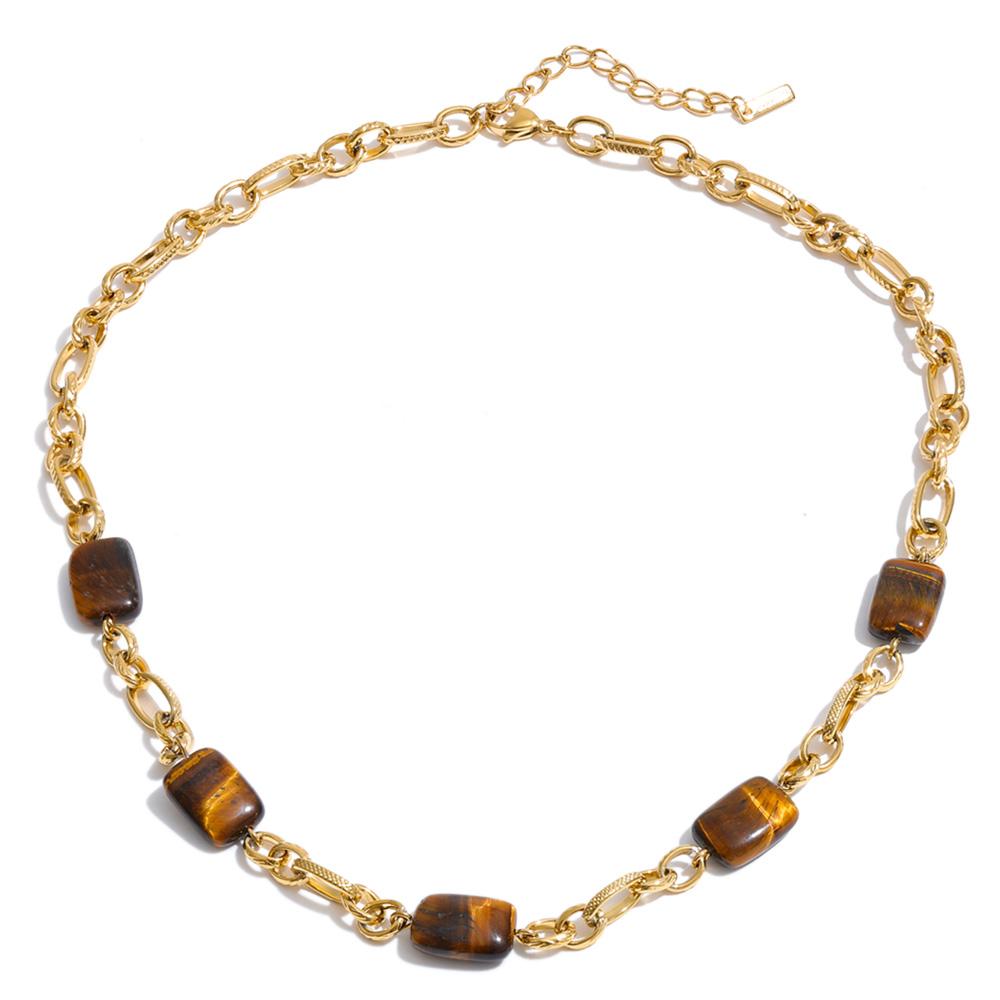 Yhpup Stainless Steel Natural Tiger Stone Rectangle Chain Necklace Waterproof 2026 New Arrivals Fashion Quality Collar Jewelry
Yhpup Stainless Steel Natural Tiger Stone Rectangle Chain Necklace Waterproof 2026 New Arrivals Fashion Quality Collar Jewelry
