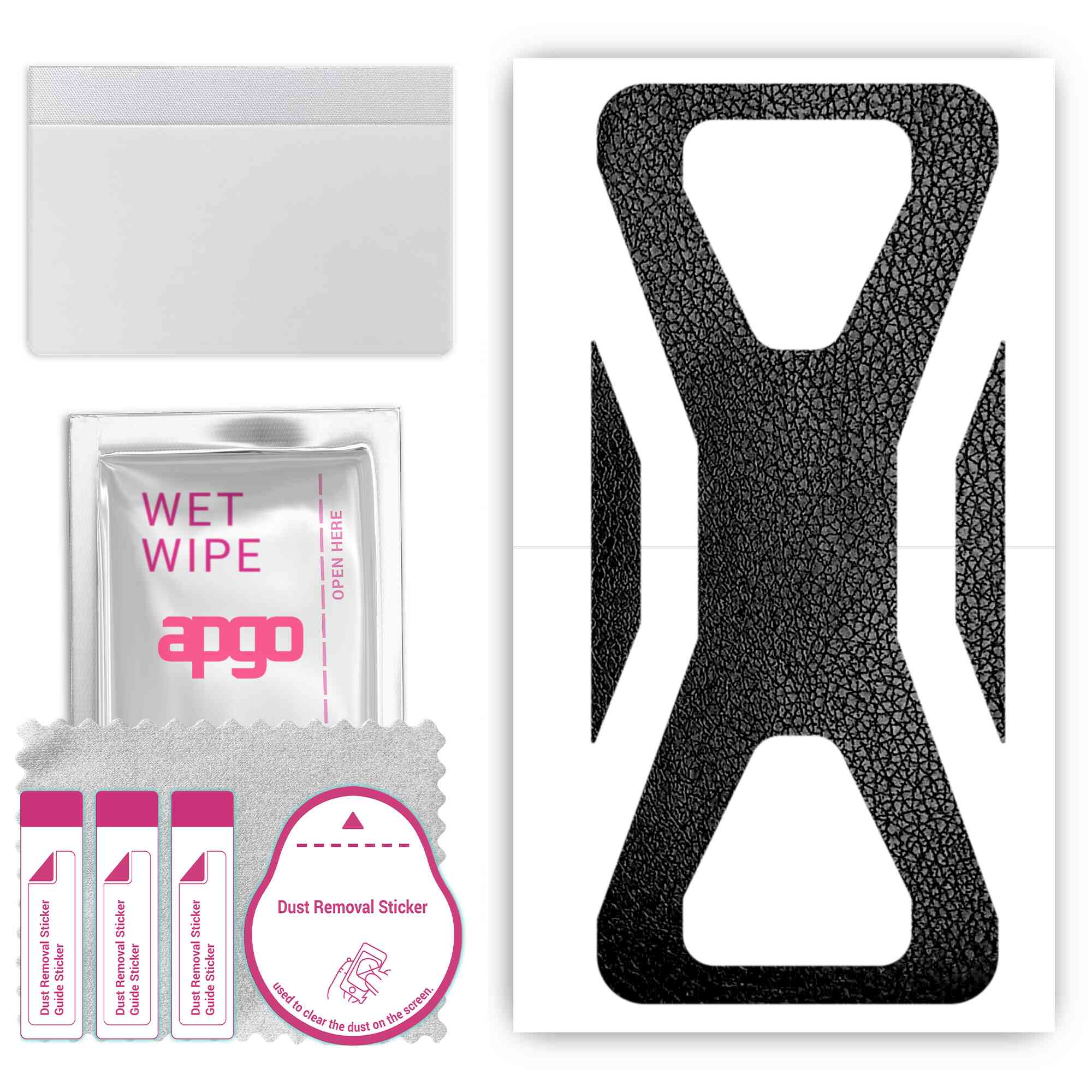 apgo Protective Skin Sticker for the back compatible with Black Shark 3, Wrap Film, Foil, Vinyl - Pattern Black Leather
apgo Protective Skin Sticker for the back compatible with Black Shark 3, Wrap Film, Foil, Vinyl - Pattern Black Leather