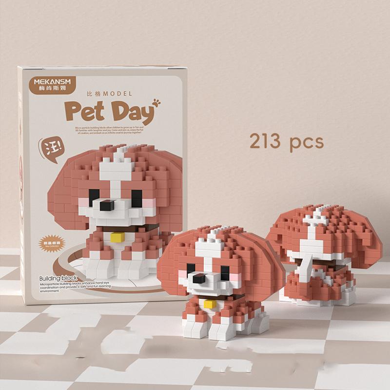 18 New Pet Cat And Dog Animal Dolls Children s Educational Building Block Toys Suitable For Children s Birthday Christmas Gifts NO BOX
18 New Pet Cat And Dog Animal Dolls Children s Educational Building Block Toys Suitable For Children s Birthday Christmas Gifts NO BOX