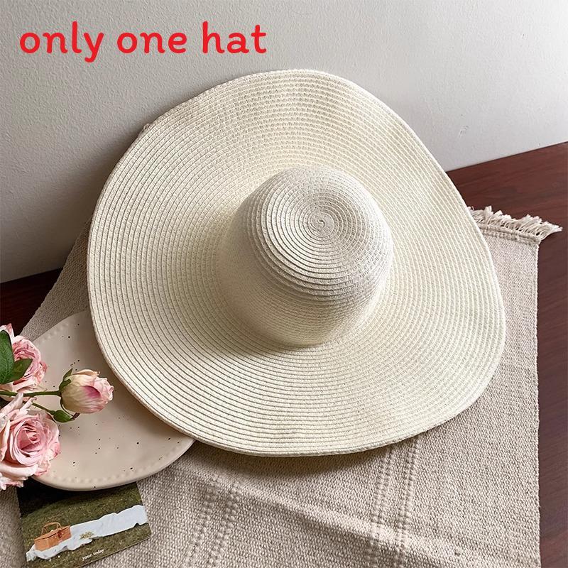 French Helen Style Woven Wide Brim Straw Hat For Beach Summer Sun Protection слонова кістка
French Helen Style Woven Wide Brim Straw Hat For Beach Summer Sun Protection слонова кістка