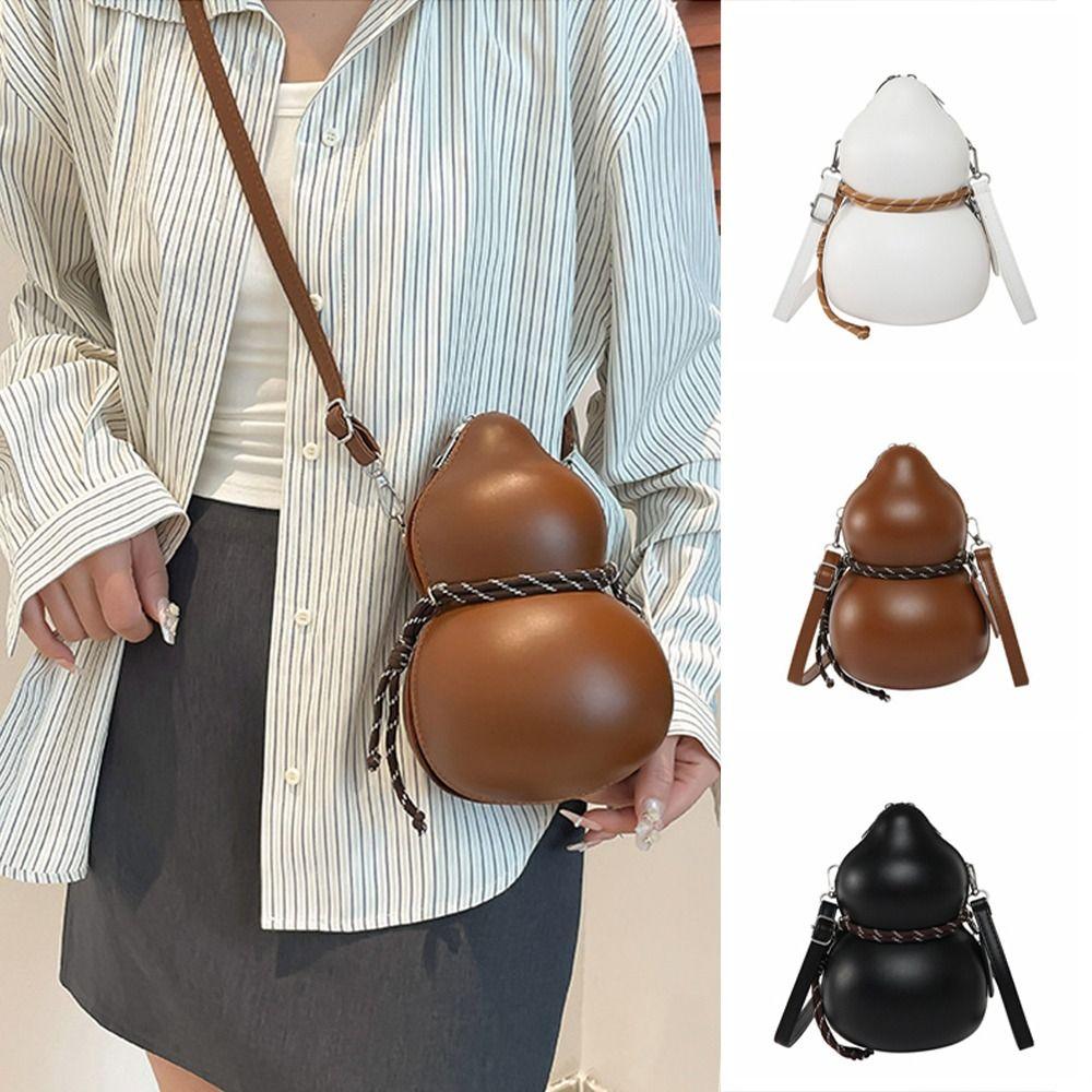 Chinese Style Gourd Shoulder Bag Designer Gourd Zipper Bag New Cross Body Bag Gifts зелений
Chinese Style Gourd Shoulder Bag Designer Gourd Zipper Bag New Cross Body Bag Gifts зелений
