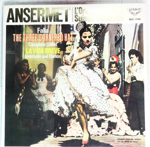 LP Record ERNEST ANSERMET L ORCHESTRE DE LA S - Falla Three Cornered Hat SLC1705 LONDON 1968 Japan Obi Classical Used
LP Record ERNEST ANSERMET L ORCHESTRE DE LA S - Falla Three Cornered Hat SLC1705 LONDON 1968 Japan Obi Classical Used