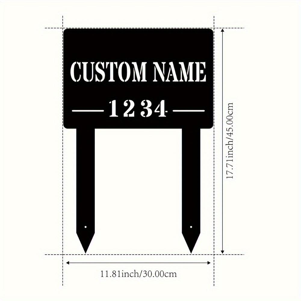 Custom Metal Garden Stakes Personalized Outdoor Patio Sign Lawn Decor Unique Gift L чорний
Custom Metal Garden Stakes Personalized Outdoor Patio Sign Lawn Decor Unique Gift L чорний