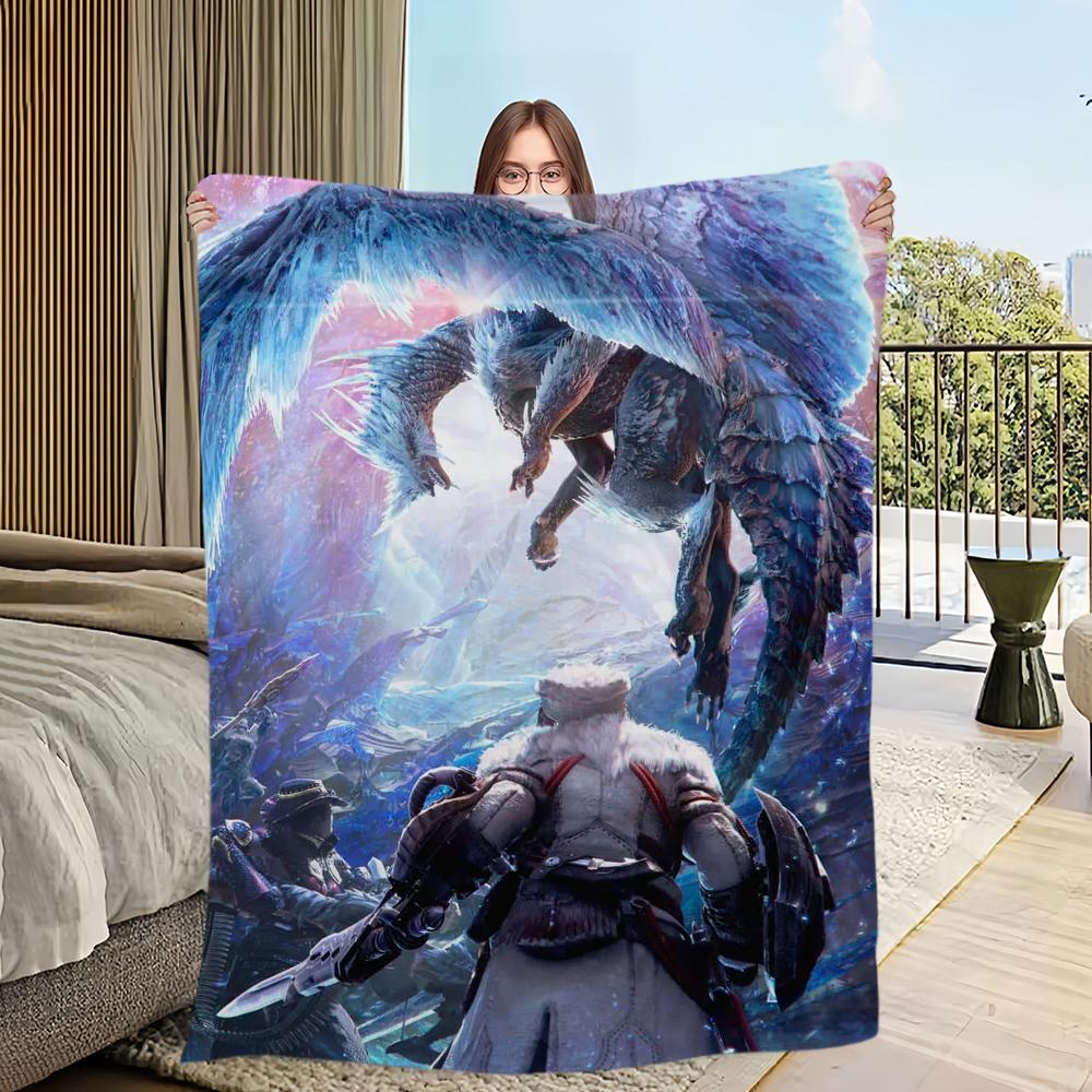 Game M-Monster H-Hunter W-Wilds Skicomfort warm Soft Home Kids Lunch Blanket Suitable for Living Room Office Daily Travel Gifts 30x40in
Game M-Monster H-Hunter W-Wilds Skicomfort warm Soft Home Kids Lunch Blanket Suitable for Living Room Office Daily Travel Gifts 30x40in
