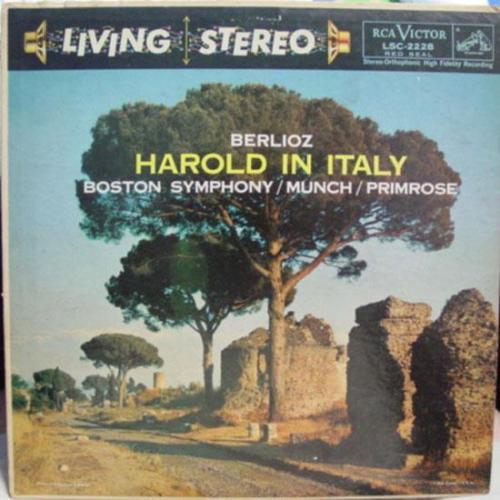 LP Record BERLIOZ BOSTON SYMPHONY MUNCH Harold In Italy LSC2228 RCA VICTOR RED US Classical Used
LP Record BERLIOZ BOSTON SYMPHONY MUNCH Harold In Italy LSC2228 RCA VICTOR RED US Classical Used