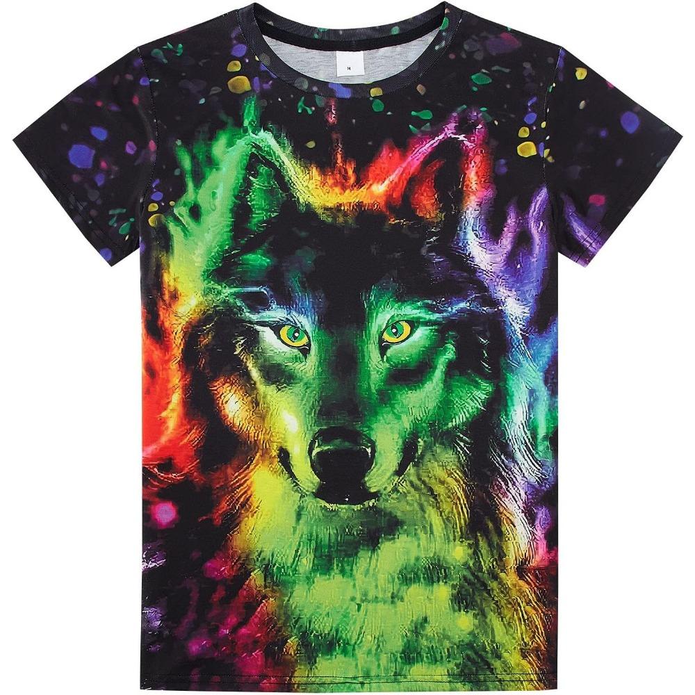 Weecreeture Boys Shirts 3D Graphic Tee Shirt Neon Colorful Print Shirts for Men Women Summer T-shirts 6XL
Weecreeture Boys Shirts 3D Graphic Tee Shirt Neon Colorful Print Shirts for Men Women Summer T-shirts 6XL