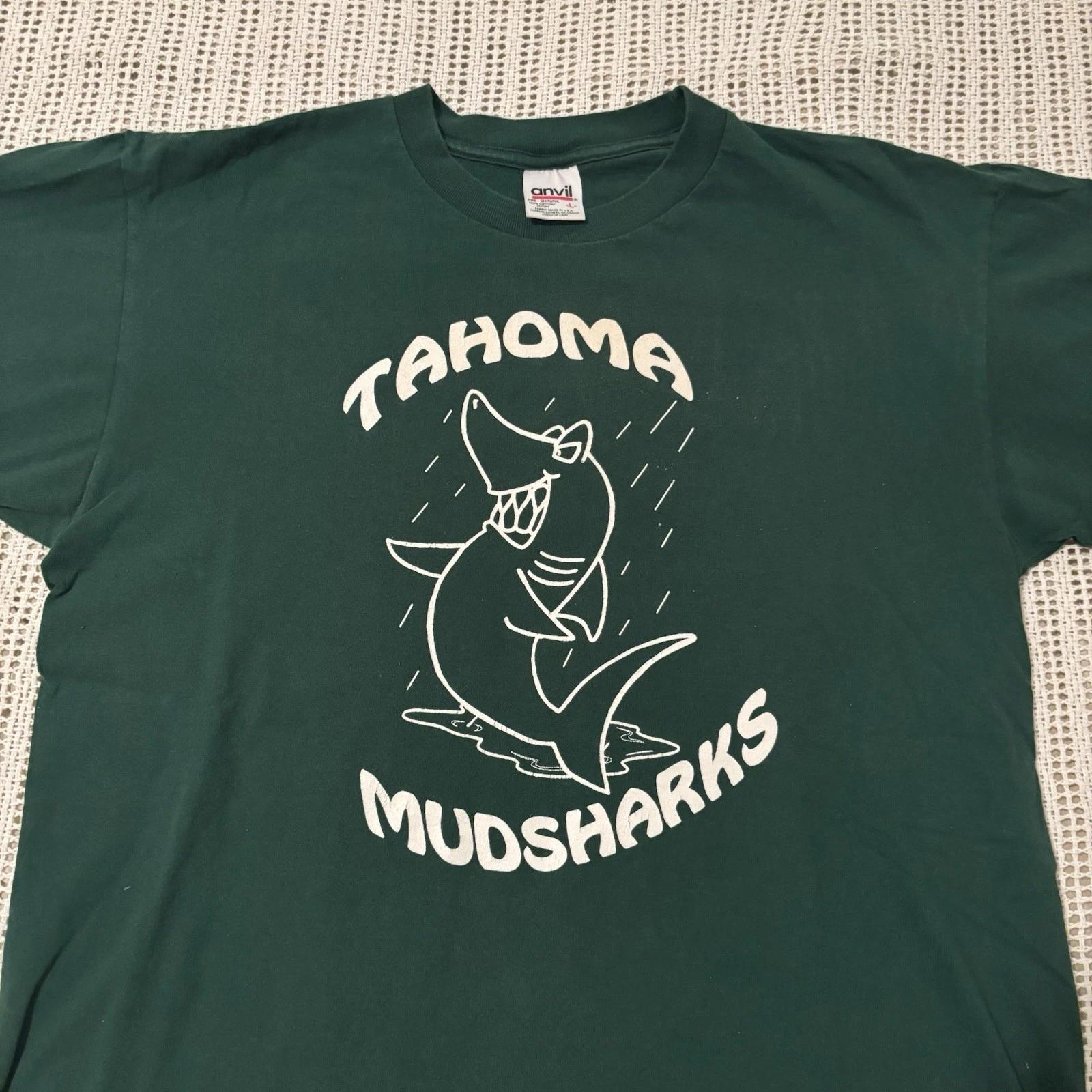 Винтажная футболка Такома Вашингтон Mudsharks Y2K 90-е Спорт Забавная Юмор 3XL
Винтажная футболка Такома Вашингтон Mudsharks Y2K 90-е Спорт Забавная Юмор 3XL