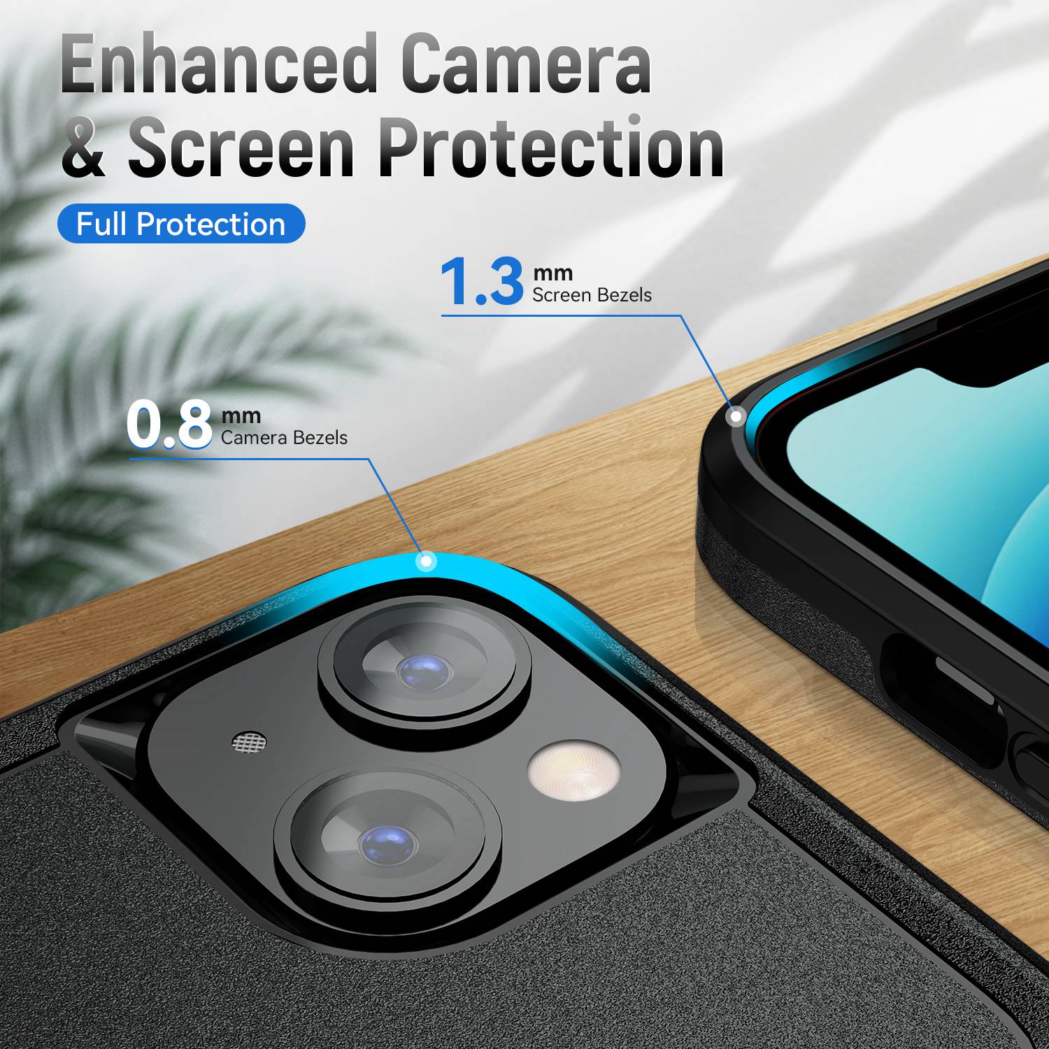 Shockproof Case for iPhone 14 6.1 inch,PC+TPU Phone Cover Anti-drop Back Protector Case Blue
Shockproof Case for iPhone 14 6.1 inch,PC+TPU Phone Cover Anti-drop Back Protector Case Blue