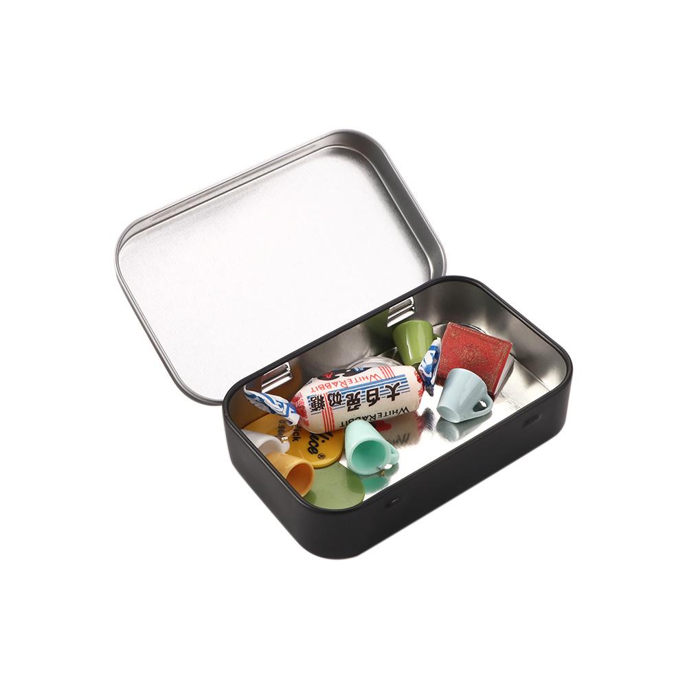 Sealed Tin Key Organizer Coin Organizer Black Metal Empty Box Card Case Black Storage Box Candy Box чорний
Sealed Tin Key Organizer Coin Organizer Black Metal Empty Box Card Case Black Storage Box Candy Box чорний