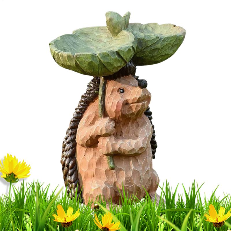 Garden Hedgehog Statue Bird Bath Animal Hedgehog Figurine Bird Bath Bowl Resin Landscape Sculpture For Outdoor Yard Lawn Patio CHINA
Garden Hedgehog Statue Bird Bath Animal Hedgehog Figurine Bird Bath Bowl Resin Landscape Sculpture For Outdoor Yard Lawn Patio CHINA