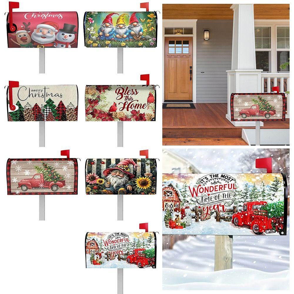 Winter Gnomes Mail Cover Christmas Snowman Letter Post Box Wraps Decor Window Yard Type B
Winter Gnomes Mail Cover Christmas Snowman Letter Post Box Wraps Decor Window Yard Type B