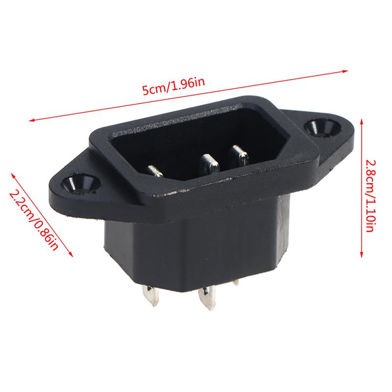1pcs AC-04 Socket 250V 10A 3-pin With Ears For Electric Car Computer Power Socket
1pcs AC-04 Socket 250V 10A 3-pin With Ears For Electric Car Computer Power Socket