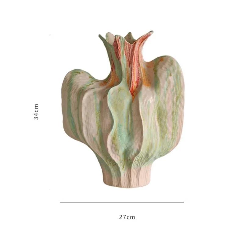 Ceramic Vase Colorful Irregular Graffiti Petal Pleats Flower Vase Ceramic Handicrafts Home Decoration Accessories Terrarium
Ceramic Vase Colorful Irregular Graffiti Petal Pleats Flower Vase Ceramic Handicrafts Home Decoration Accessories Terrarium