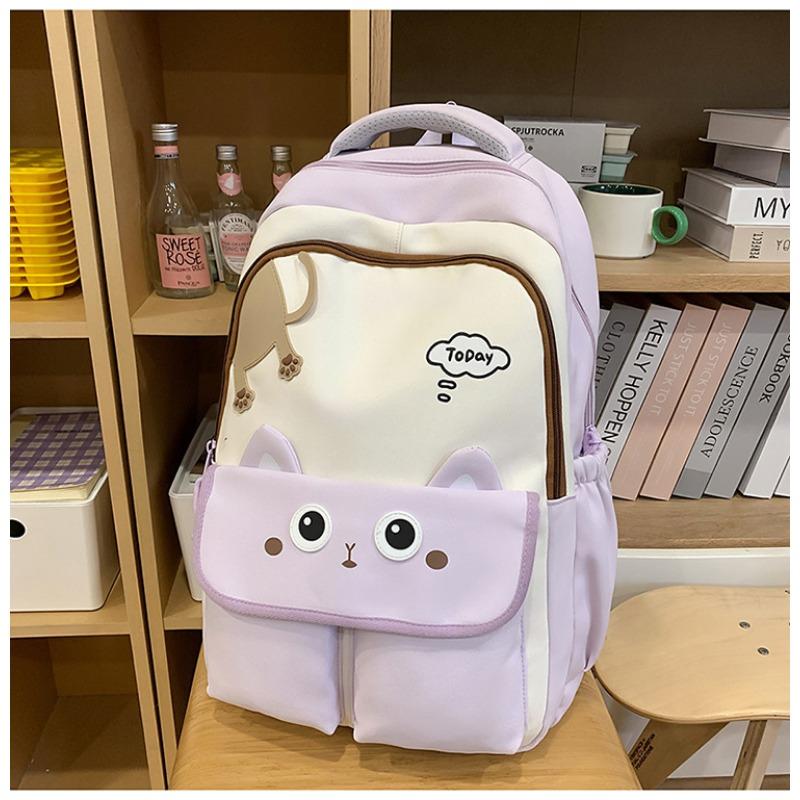 Высокая ценность, свежий и милый рюкзак с кошкой, легкий и вместительный рюкзак для учеников средней школы
Высокая ценность, свежий и милый рюкзак с кошкой, легкий и вместительный рюкзак для учеников средней школы
