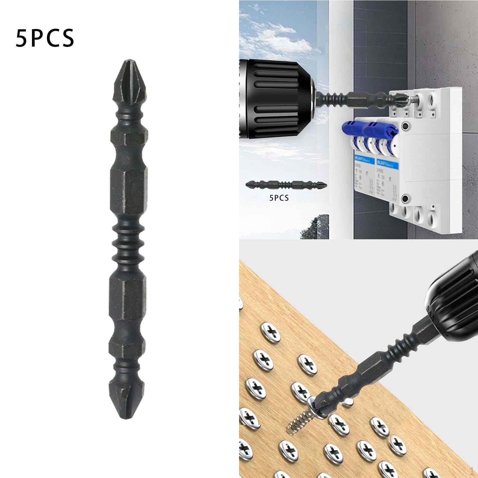 5Pcs Double Head Electric Screwdriver Bits Hex Shank for Appliances Woodworking 65mm 65mm
5Pcs Double Head Electric Screwdriver Bits Hex Shank for Appliances Woodworking 65mm 65mm