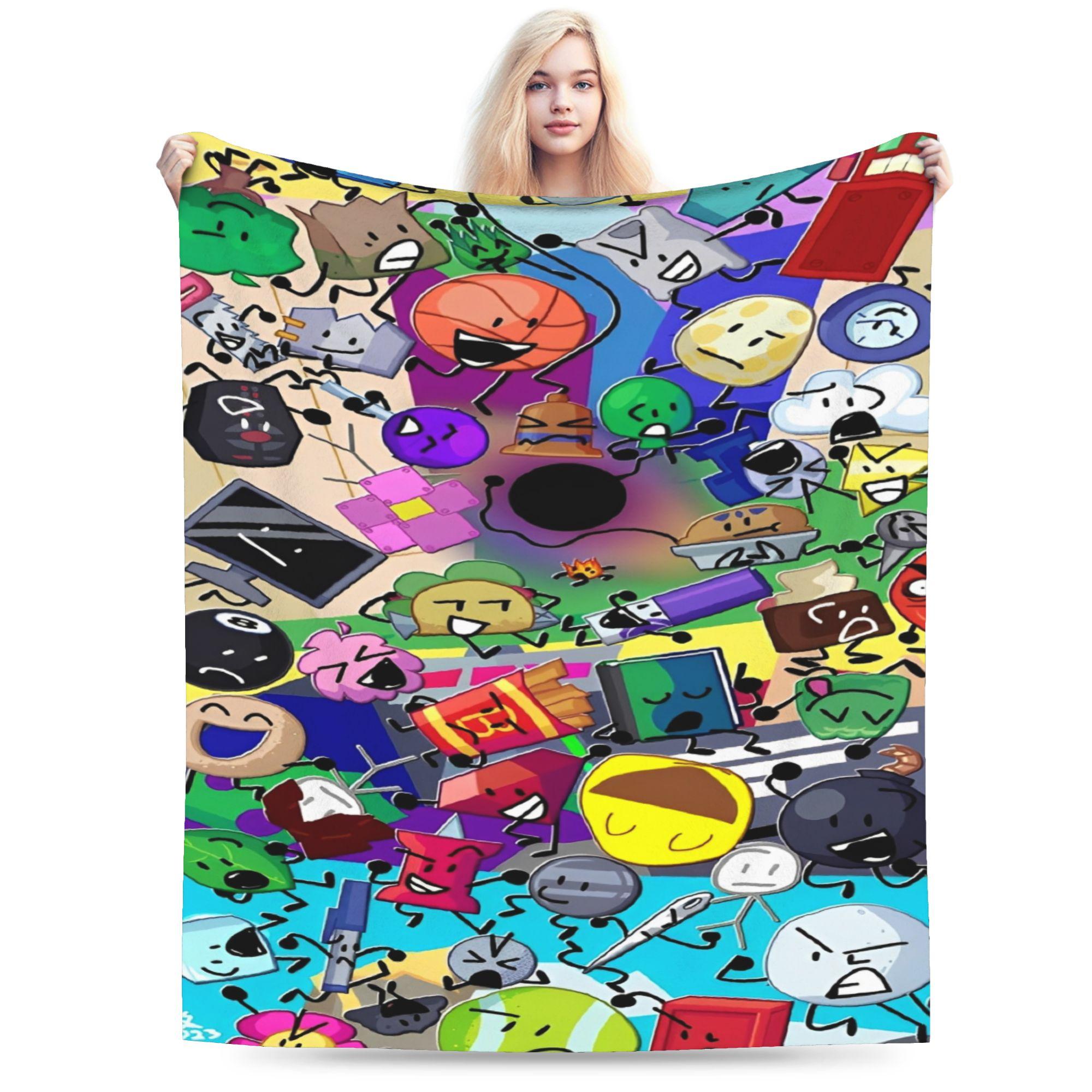 BFDI Inanimate Insanity Blanket Quality Super Soft Bedding Throws Autumn Travel Office Bedroom Fluffy Bedspread 75x90cm
BFDI Inanimate Insanity Blanket Quality Super Soft Bedding Throws Autumn Travel Office Bedroom Fluffy Bedspread 75x90cm