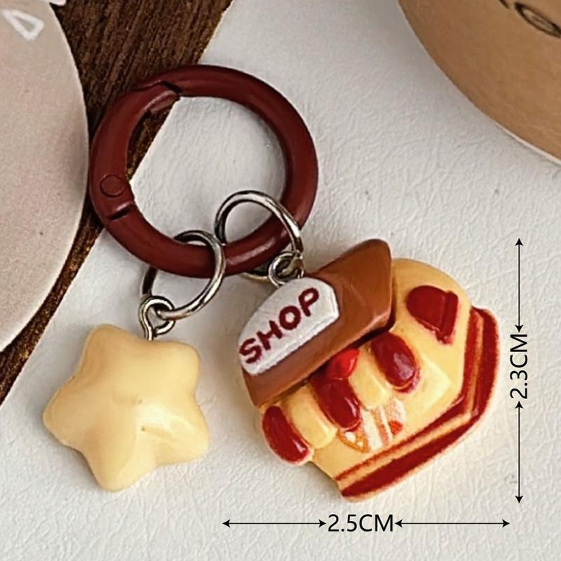 Милий мультфільм Кав ярня Зірка Брелок Кулон Смішний Брелок Новинка Креативний Рюкзак Прикраса Аксесуари Подарунки
Милий мультфільм Кав ярня Зірка Брелок Кулон Смішний Брелок Новинка Креативний Рюкзак Прикраса Аксесуари Подарунки