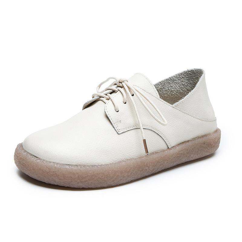 Женские кожаные туфли на плоской подошве, осенние модели 2025 года, ленивые туфли-однопедальки, мягкоподошвенные с мягким верхом, маленькие кожаные туфли в британском стиле на шнуровке 40 бежевый
Женские кожаные туфли на плоской подошве, осенние модели 2025 года, ленивые туфли-однопедальки, мягкоподошвенные с мягким верхом, маленькие кожаные туфли в британском стиле на шнуровке 40 бежевый