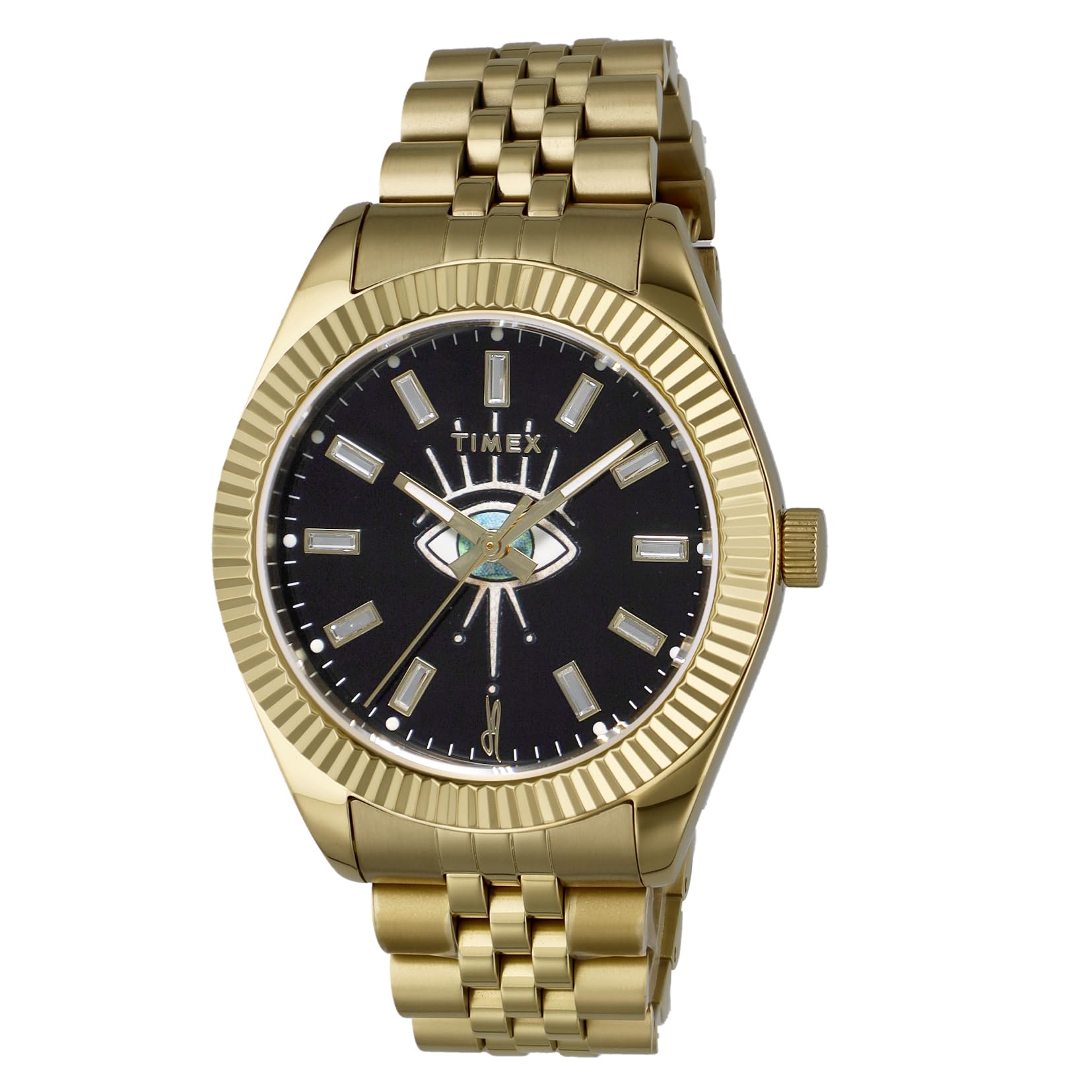 TIMEX x Jackie Eisch Quartz 50M Water Mineral Black Unisex Watch TW2Y11400 чорний
TIMEX x Jackie Eisch Quartz 50M Water Mineral Black Unisex Watch TW2Y11400 чорний