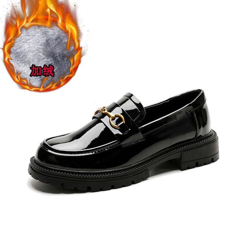 Yuexinwang genuine leather flat for Huizhou women s shoes Su Yinyin same shoes black versatile British style small leather shoes thick sole 40
Yuexinwang genuine leather flat for Huizhou women s shoes Su Yinyin same shoes black versatile British style small leather shoes thick sole 40