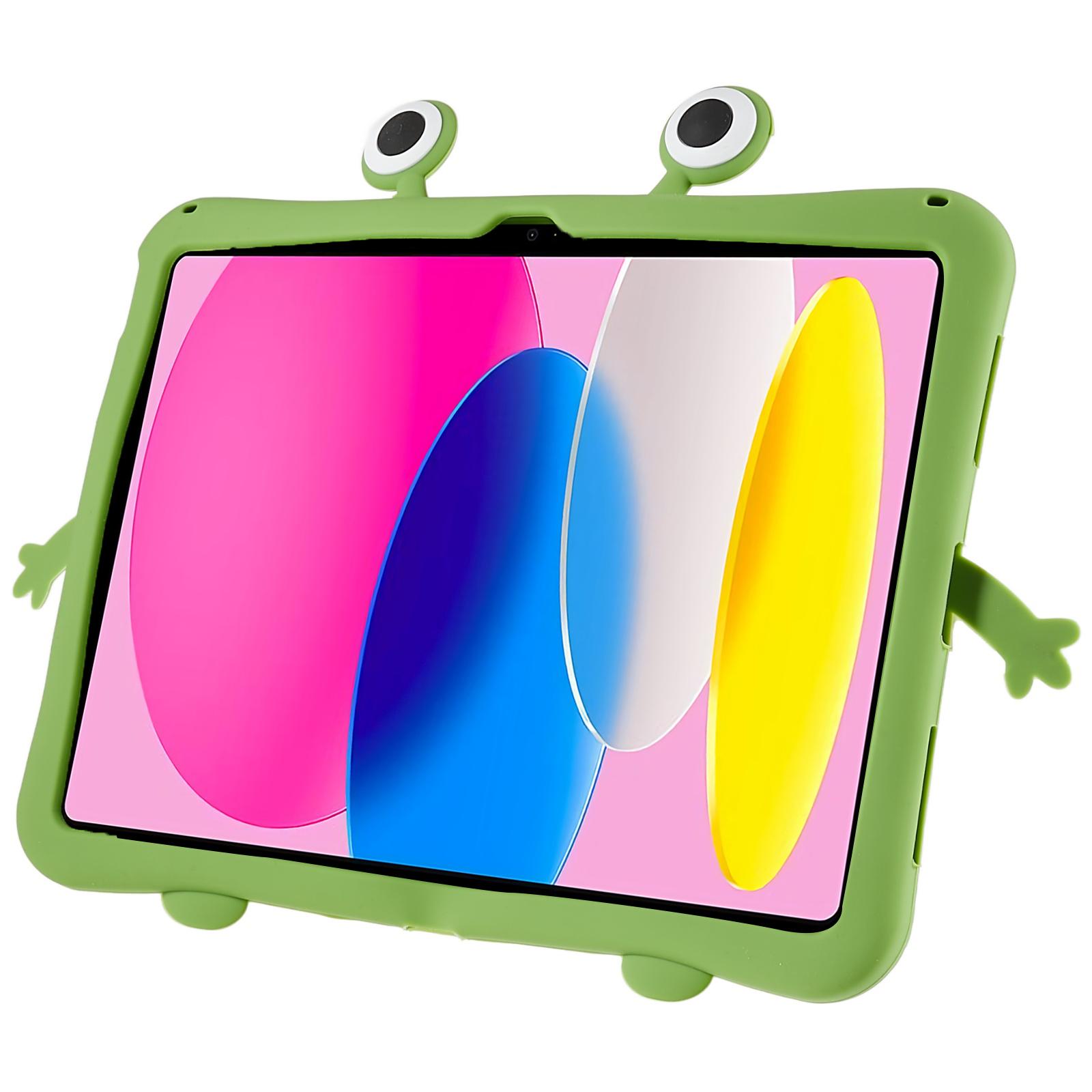 For iPad (2025)/10.9 (2022) Shockproof Tablet Case Cartoon Frog Design Silicone+PC Kickstand Anti-Drop Cover A
For iPad (2025)/10.9 (2022) Shockproof Tablet Case Cartoon Frog Design Silicone+PC Kickstand Anti-Drop Cover A