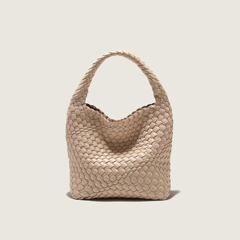 Woven women s bag with niche design, 2024 new product, basket-style handbag, mother-daughter bag, vintage shoulder and crossbody bag білий
Woven women s bag with niche design, 2024 new product, basket-style handbag, mother-daughter bag, vintage shoulder and crossbody bag білий